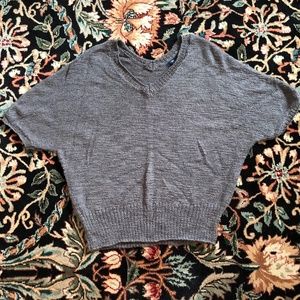 Gap Short Sleeve V-neck Dolman Sweater